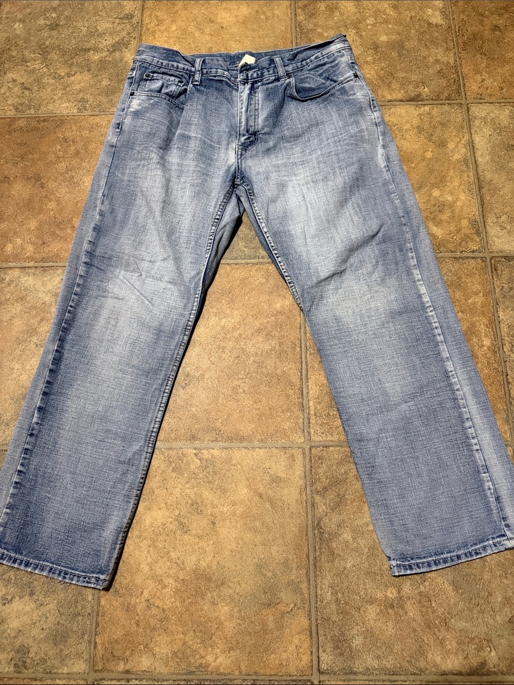 urban pipeline Light Blue Relaxed Fit Men's Jeans